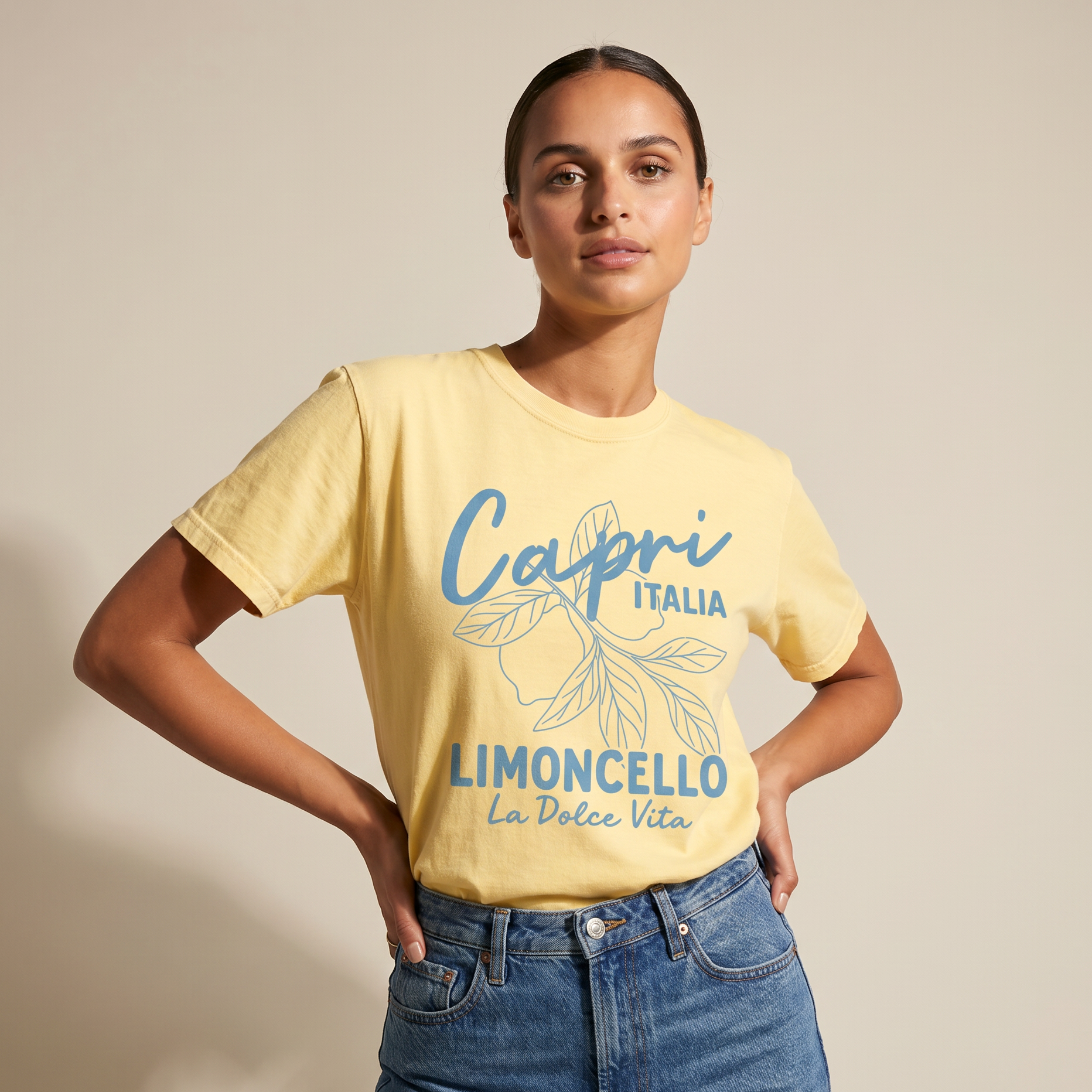 Capri -  Comfort Colors Relaxed Fit Premium T Shirt