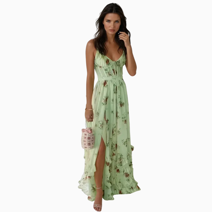 VIOLETTA | Whisper Dress - Sage Green