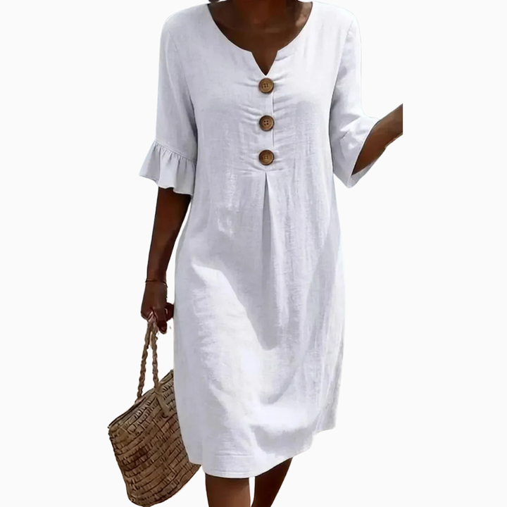 Radmila™ | Textured Long Sleeve Dress