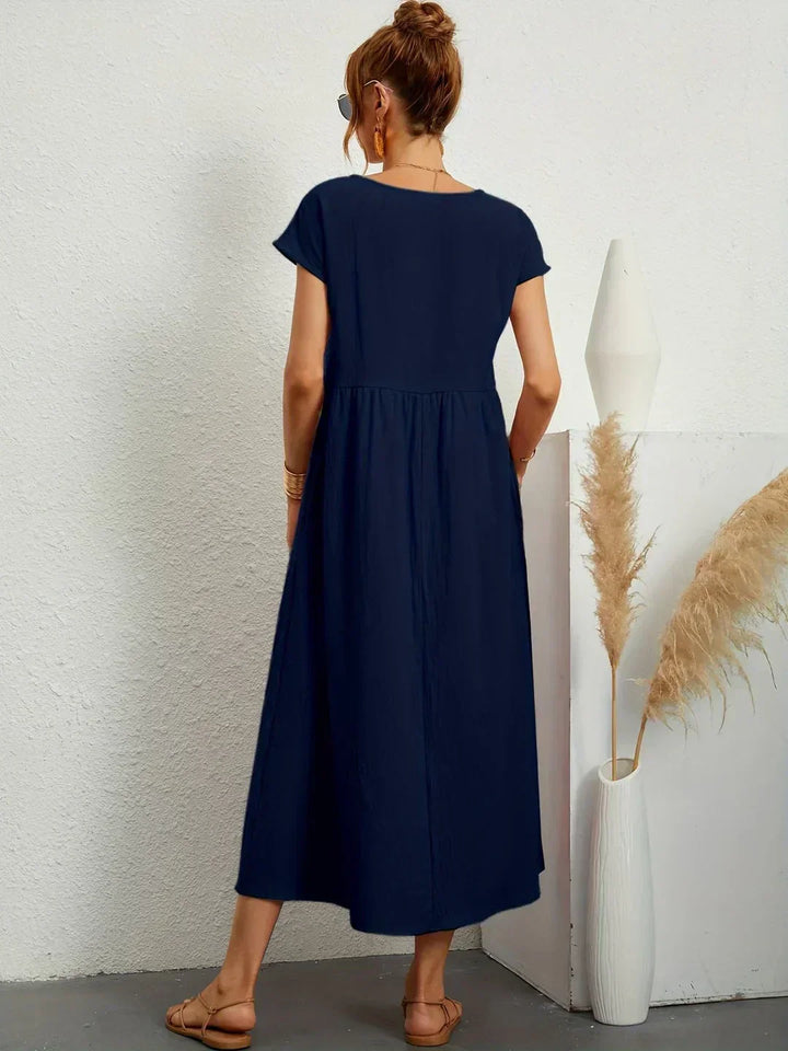 Ursina™ | Robe midi fluide