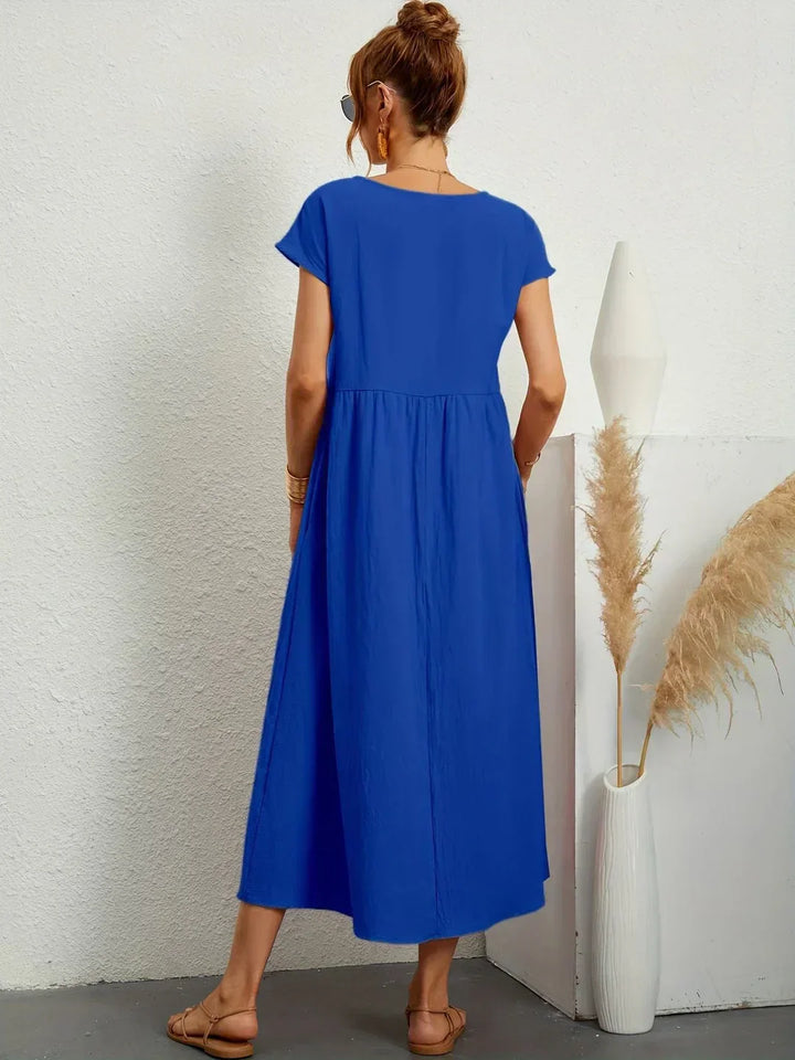 Ursina™ | Robe midi fluide