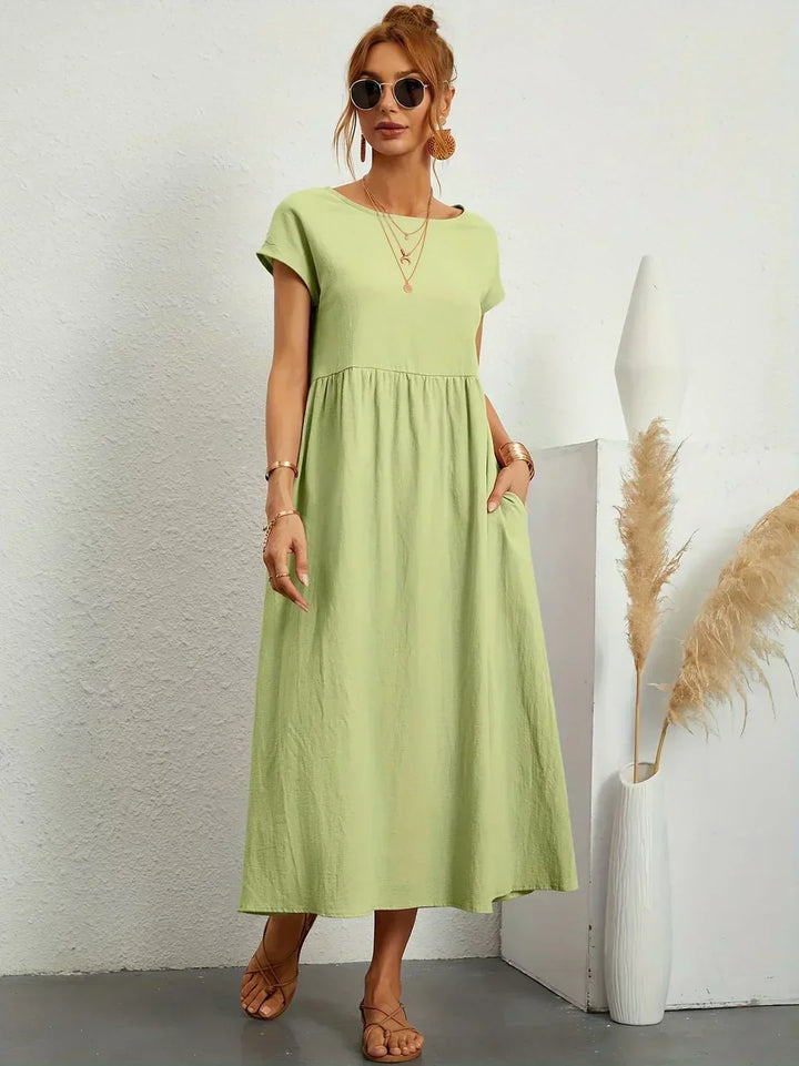 Ursina™ | Robe midi fluide