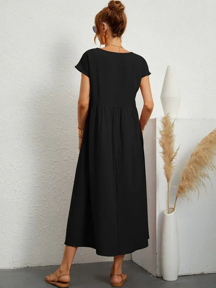 Ursina™ | Robe midi fluide