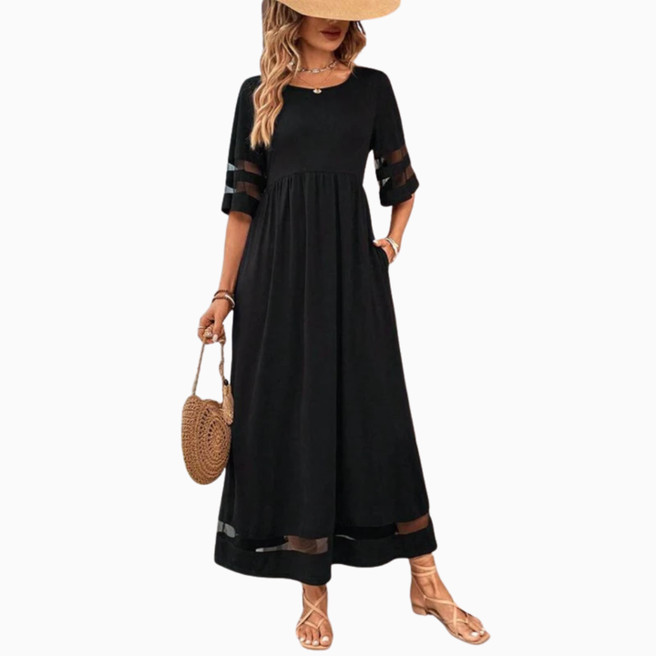 Cerelia | Flattering Tummy-Smoothing Midi Dress