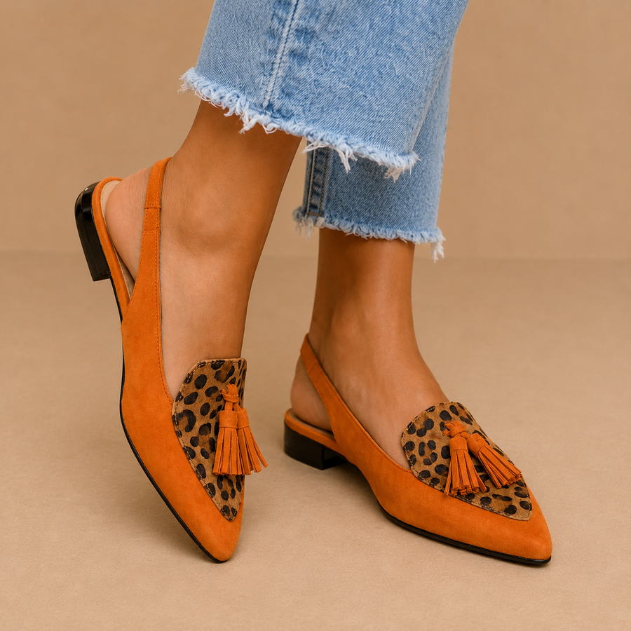 Eliza | Strappy Sandals with Tassels