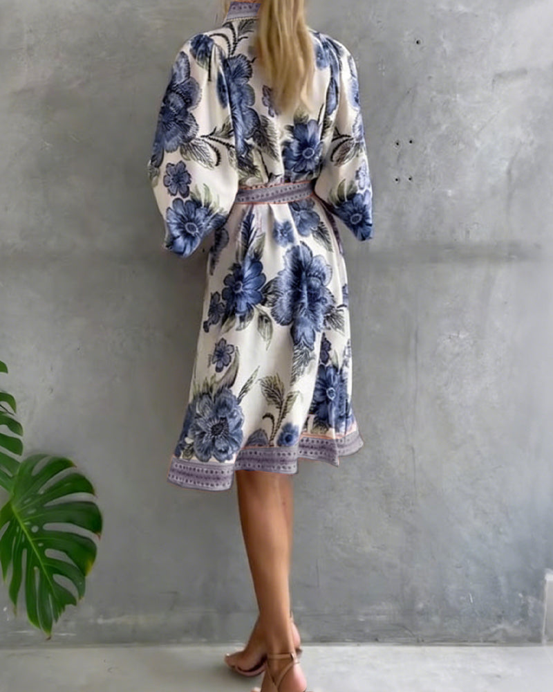 Rosalie™ | Floral Button Dress.
