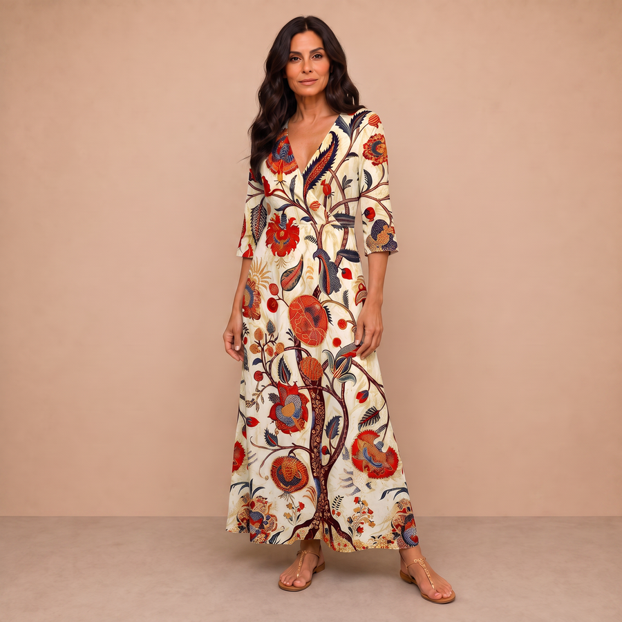 Kendra™ - Bohemian Floral Dress