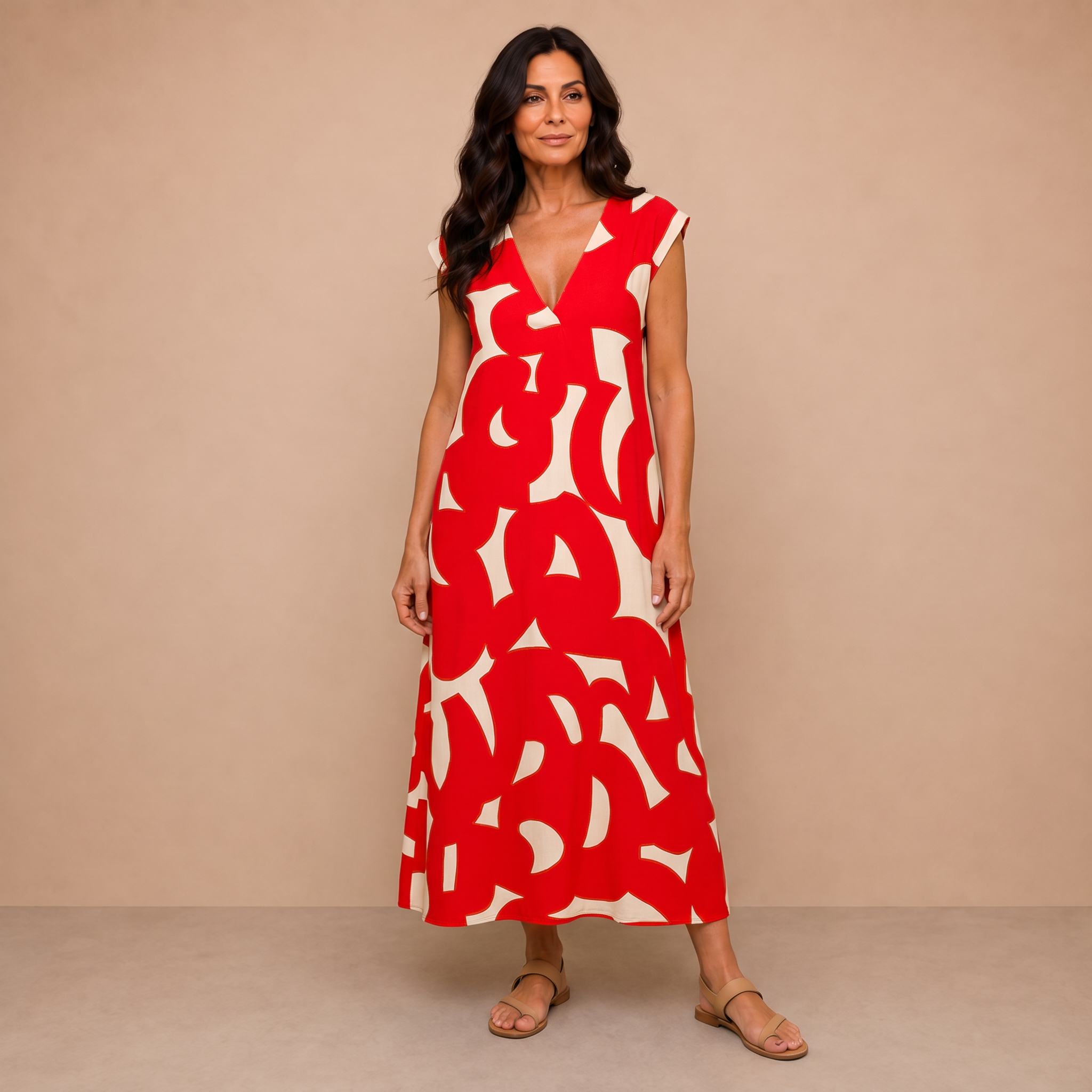Tatiana™ | Cutwork Detail Maxi Dress