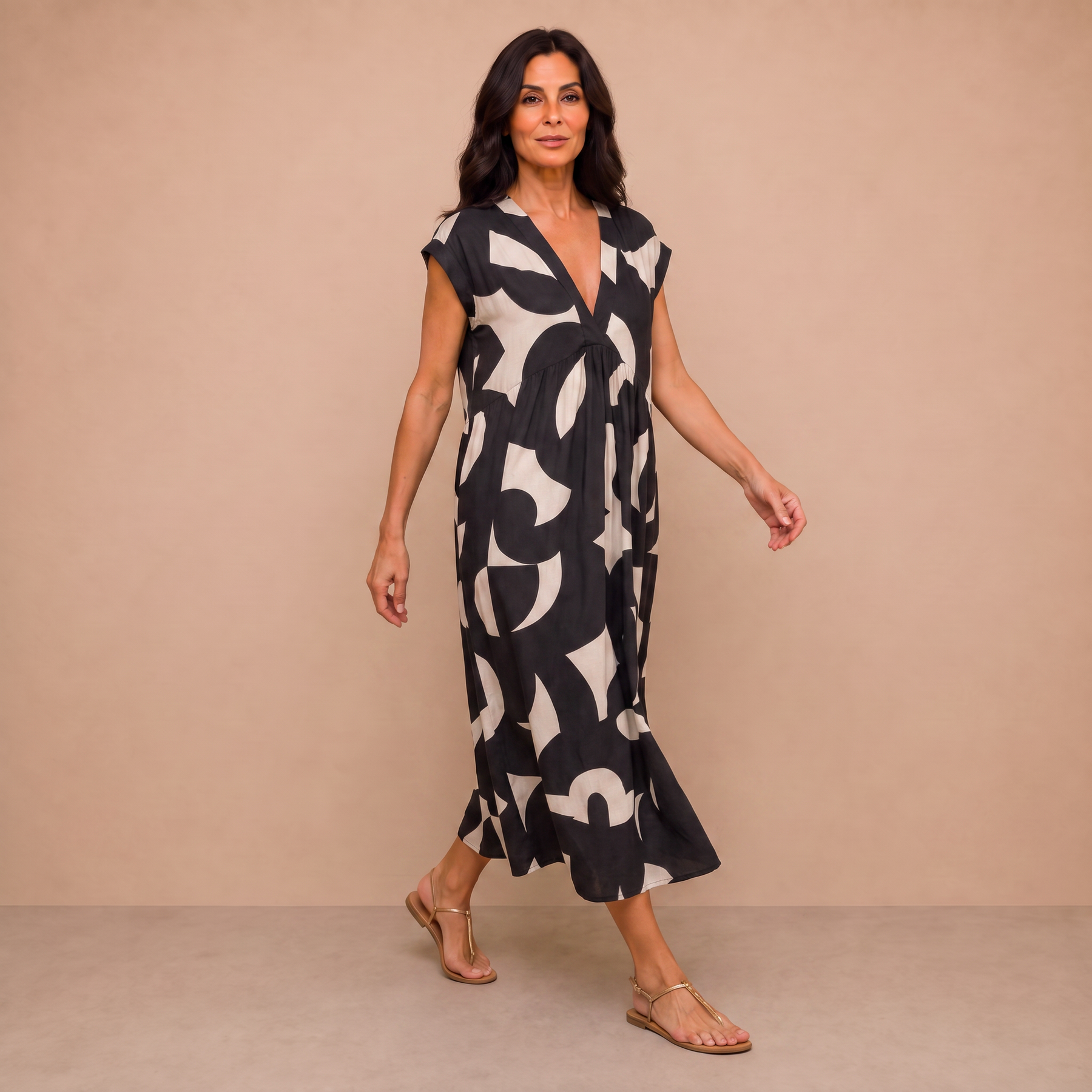 Tatiana™ | Cutwork Detail Maxi Dress