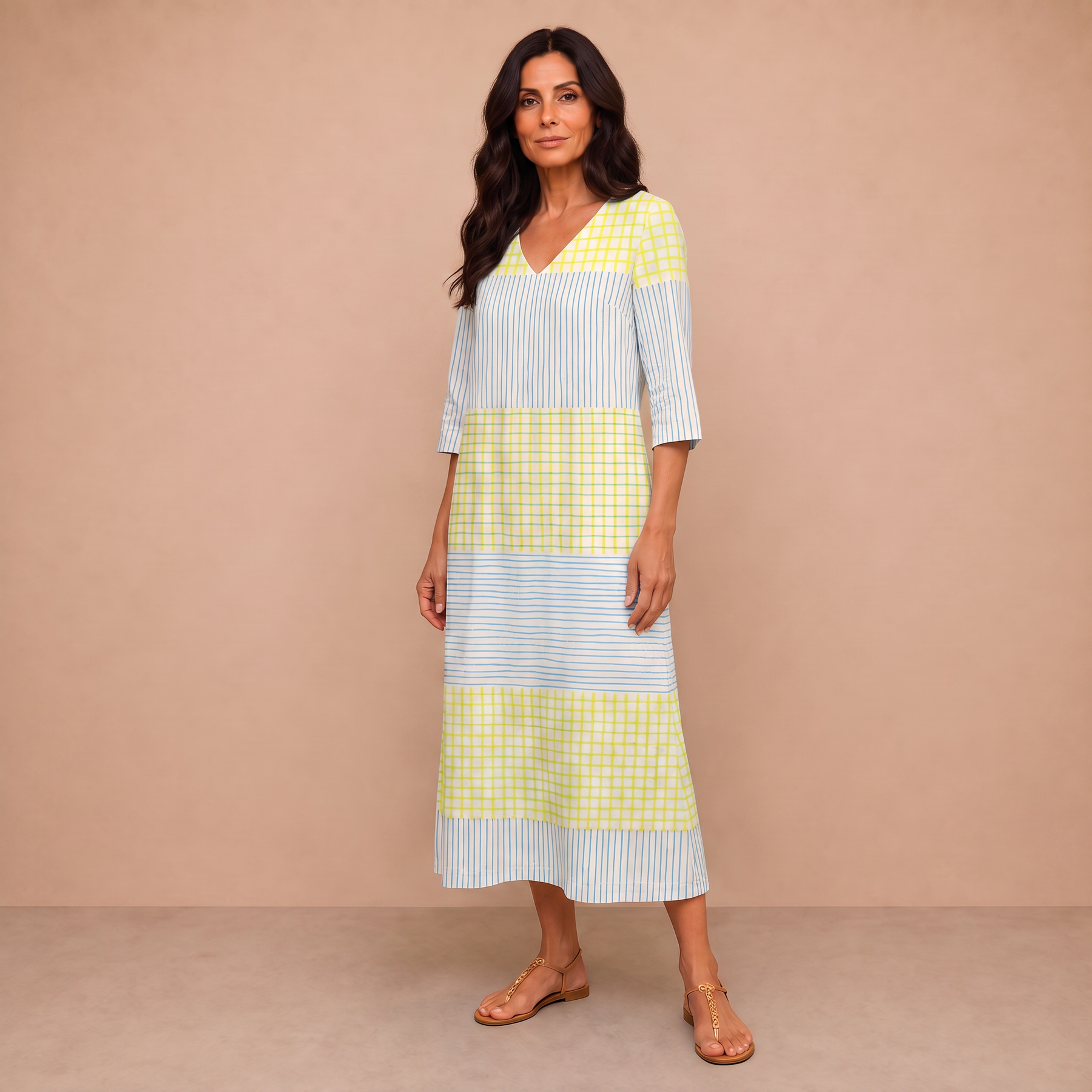 Olivia™ - Crisp Linen Dress