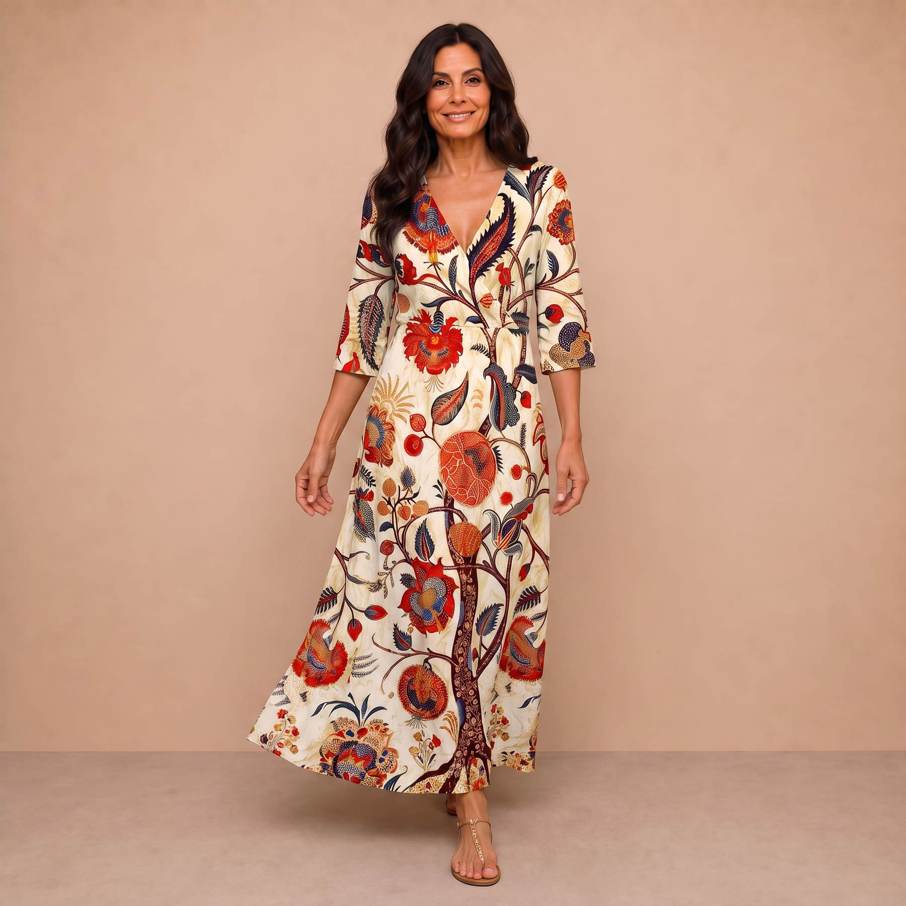 Kendra™ - Bohemian Floral Dress