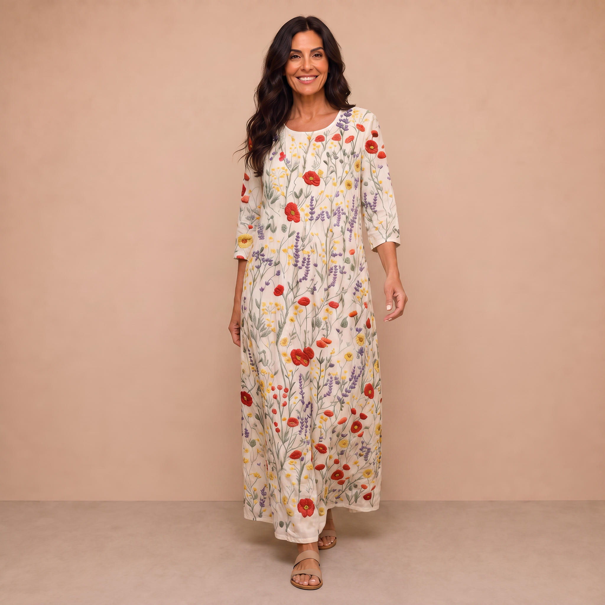 Nicole | Elegant Floral Dress