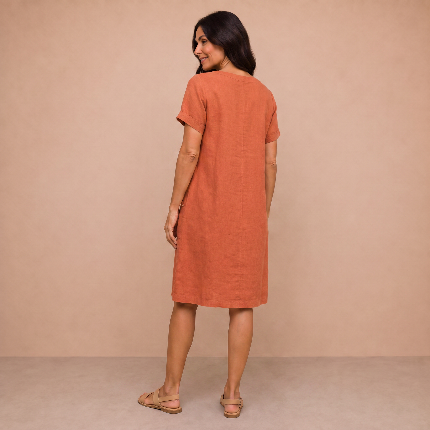 Pascale™ | Zip-Front Maxi Dress