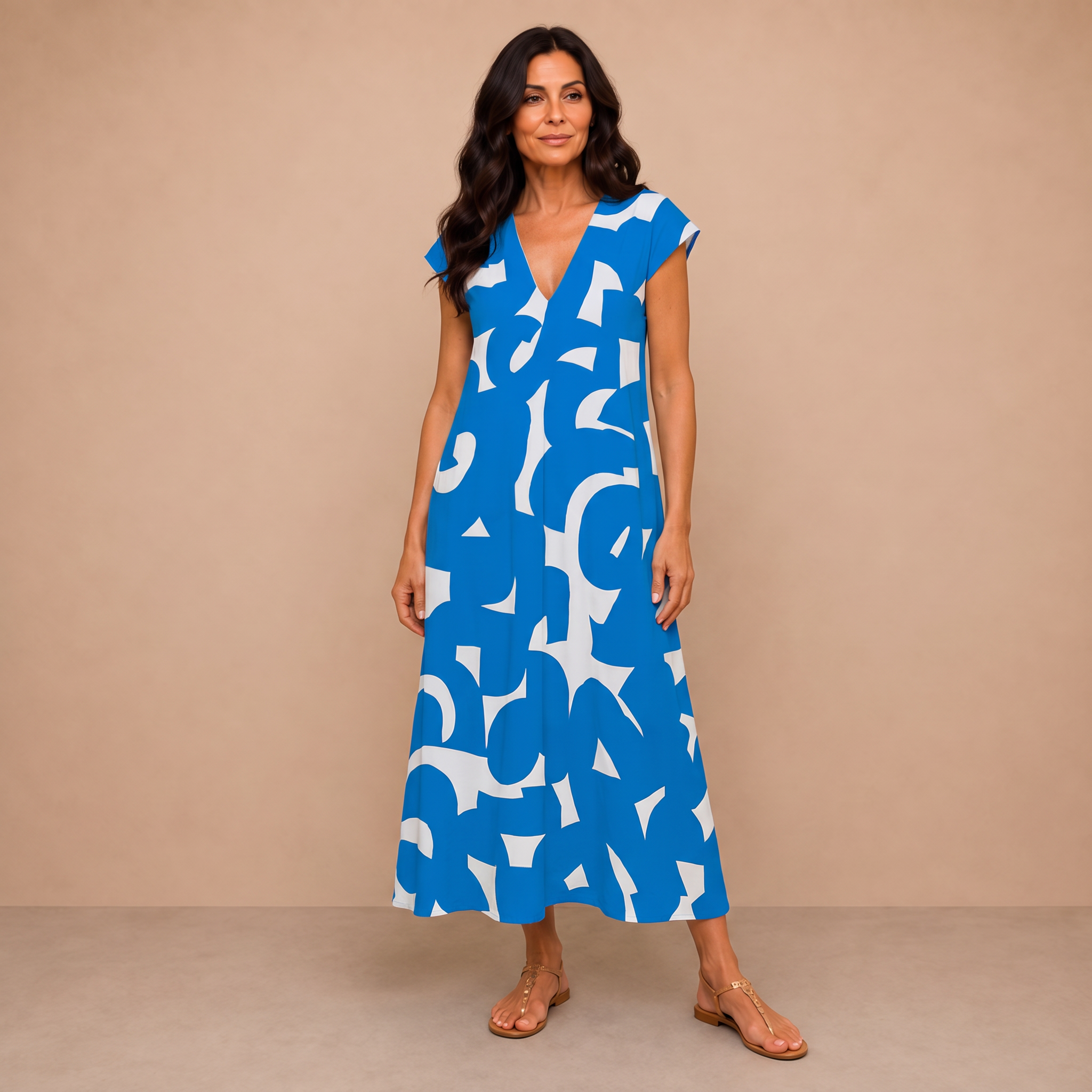 Tatiana™ | Cutwork Detail Maxi Dress