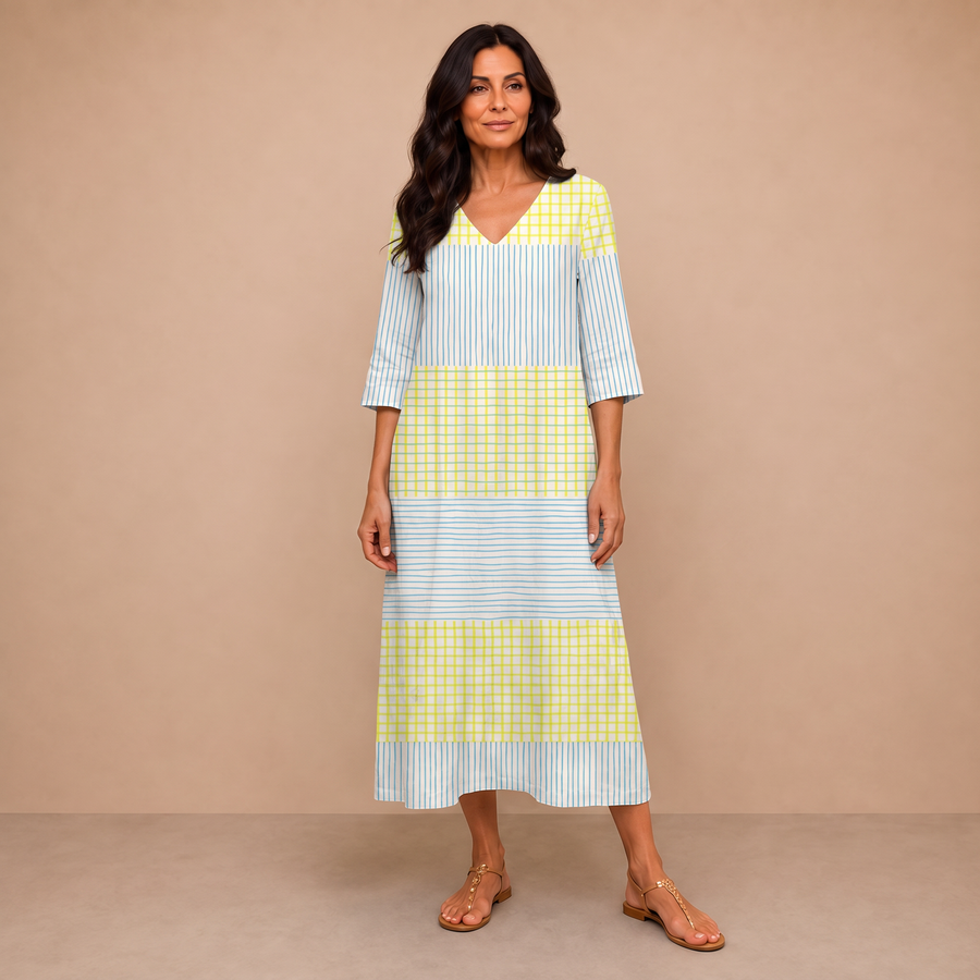 Olivia™ - Crisp Linen Dress