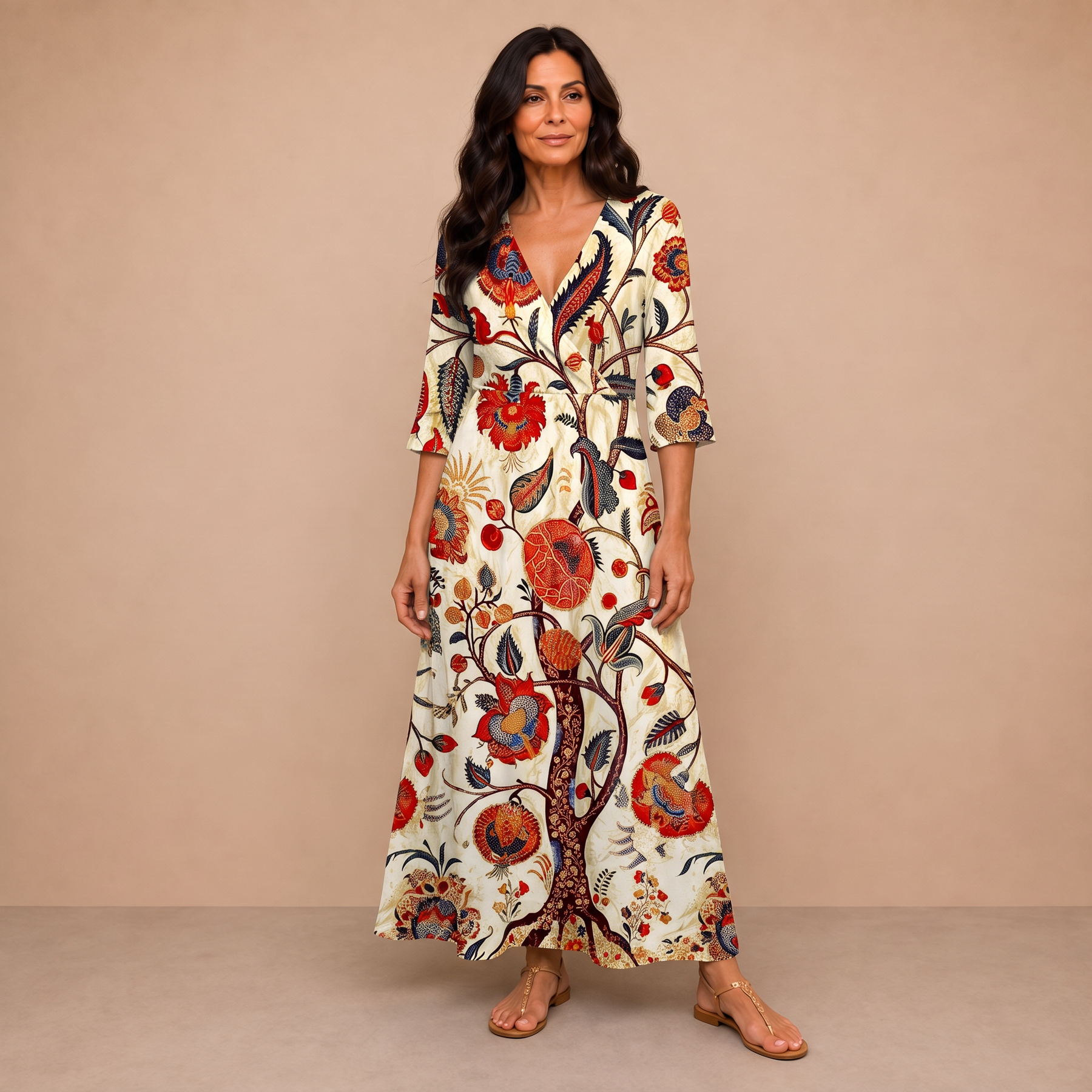 Kendra™ - Bohemian Floral Dress
