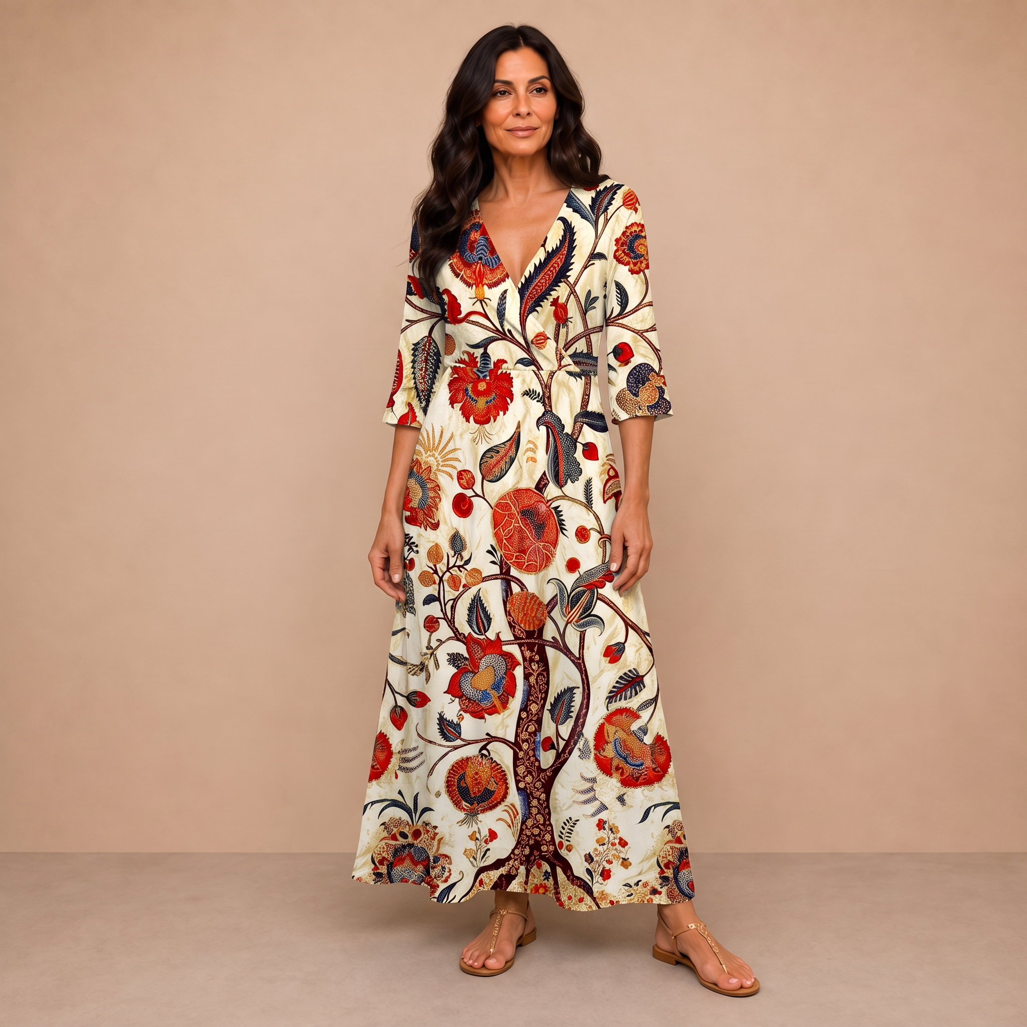 Kendra™ - Bohemian Floral Dress