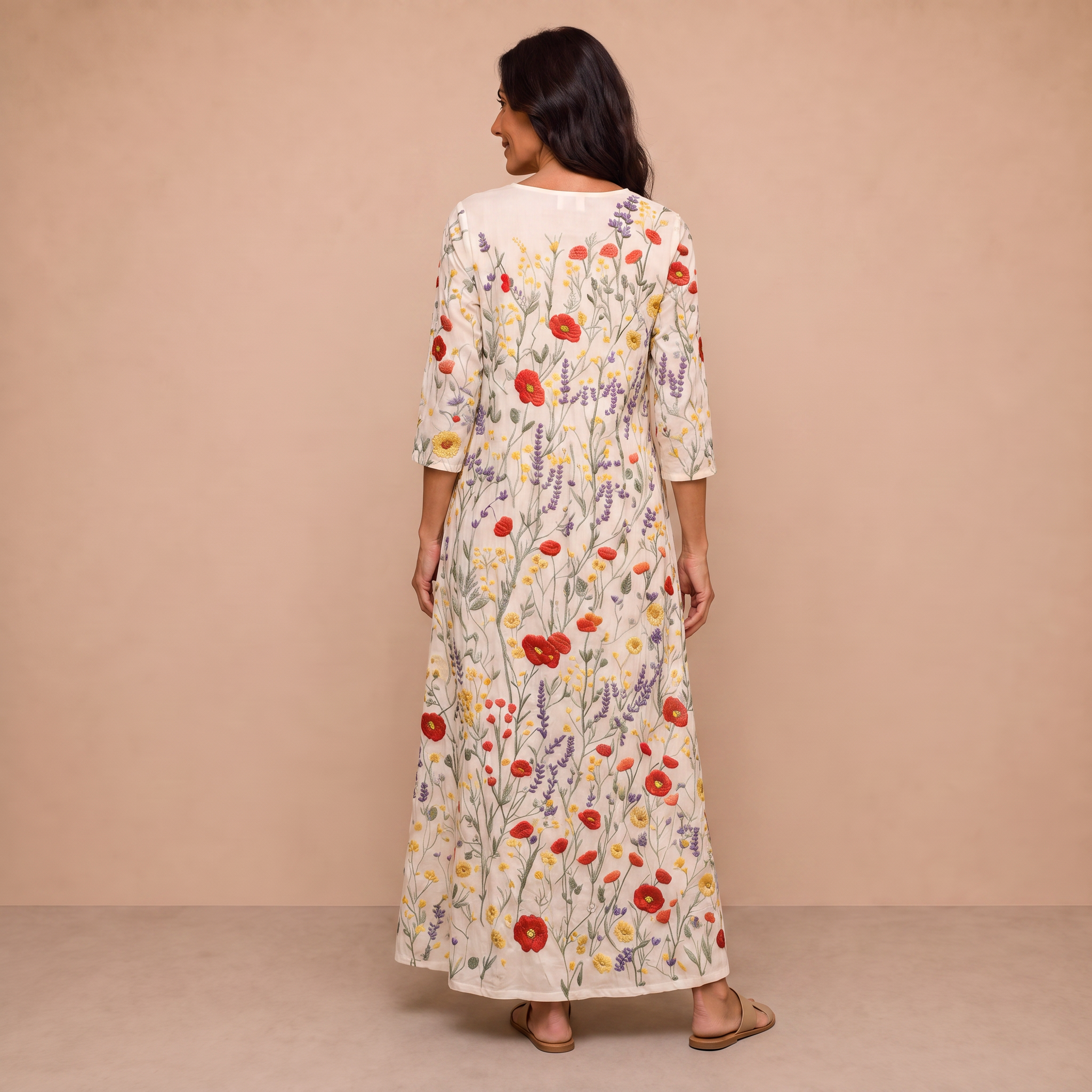 Nicole | Elegant Floral Dress