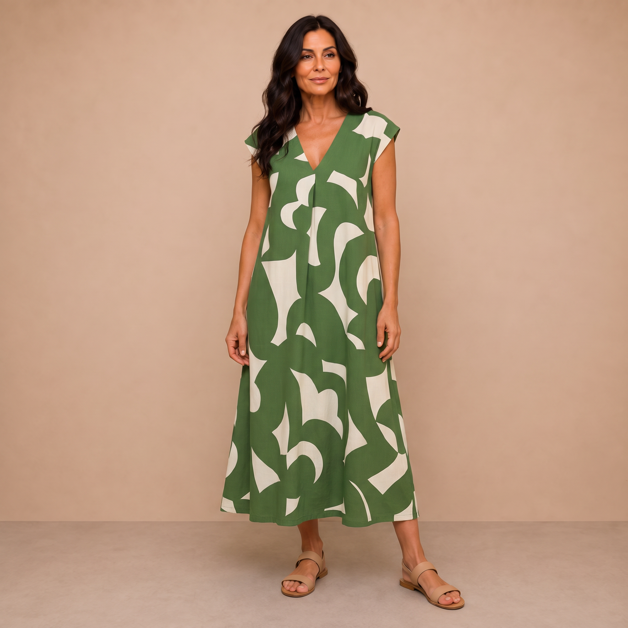 Tatiana™ | Cutwork Detail Maxi Dress
