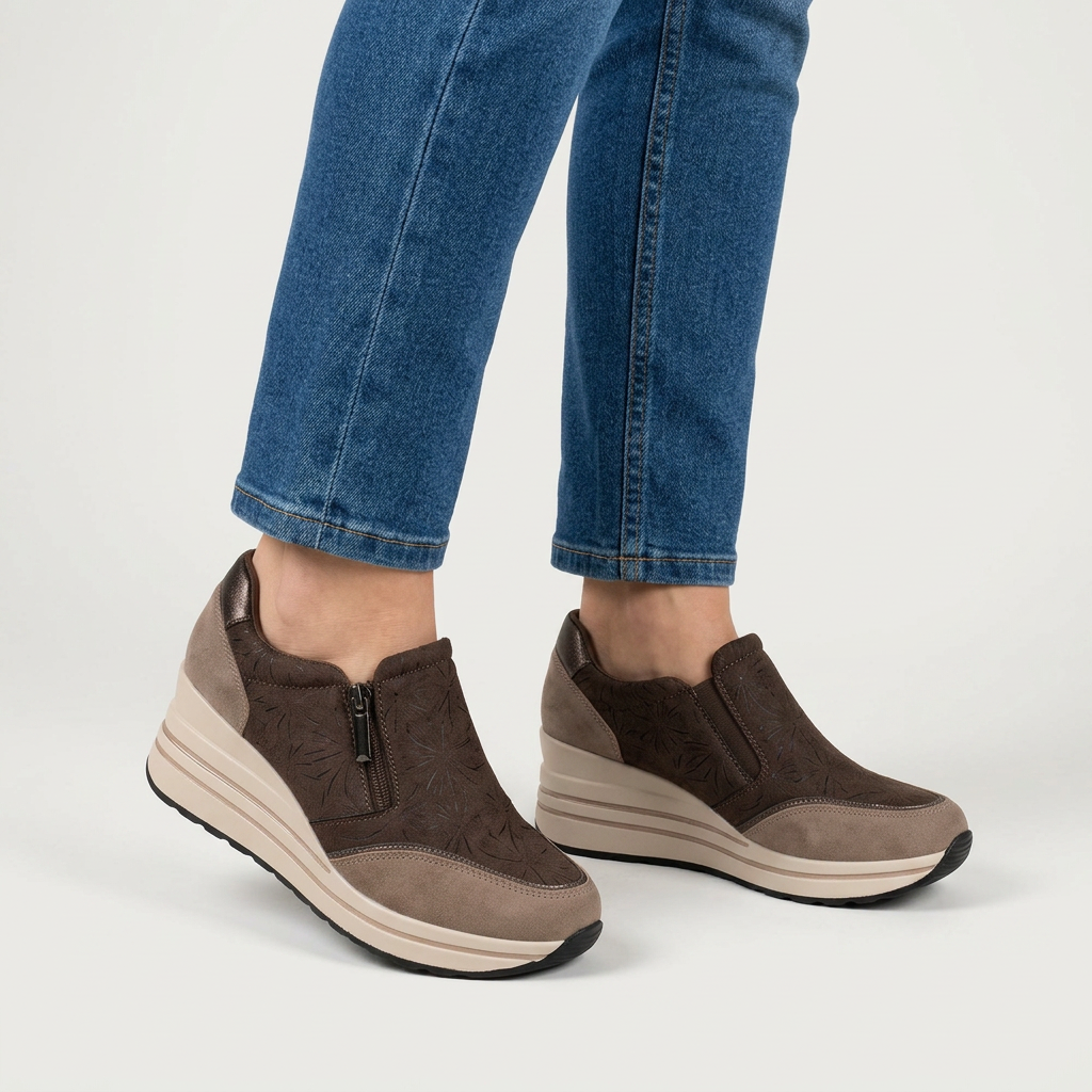 Morena Comfort Wedge Sneakers