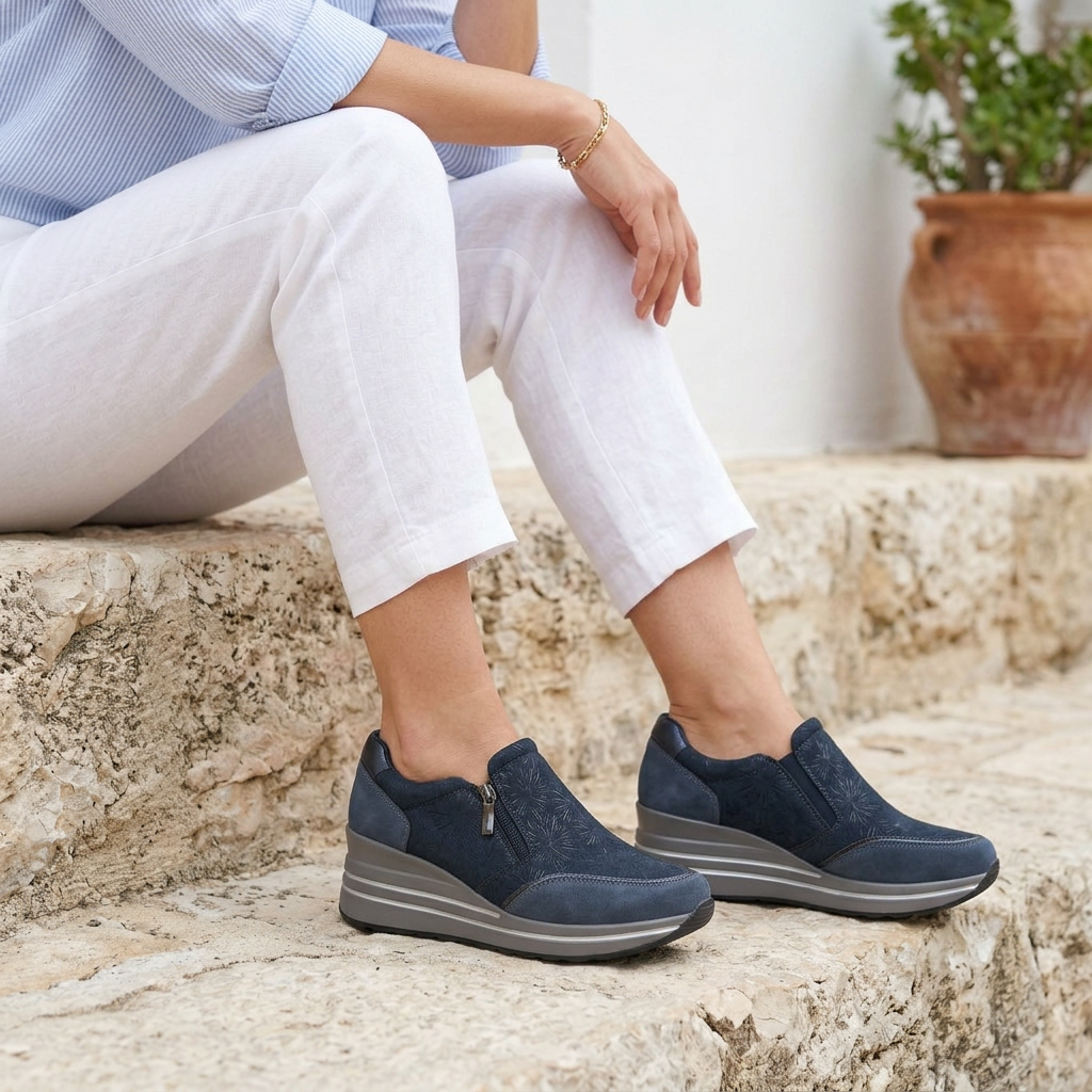 Morena Comfort Wedge Sneakers
