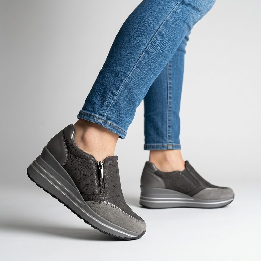 Morena Comfort Wedge Sneakers
