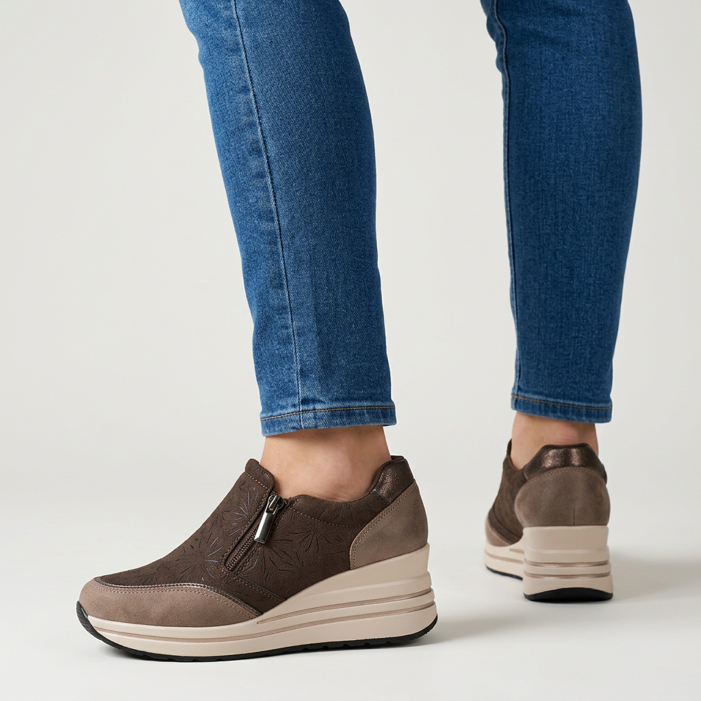 Morena Comfort Wedge Sneakers